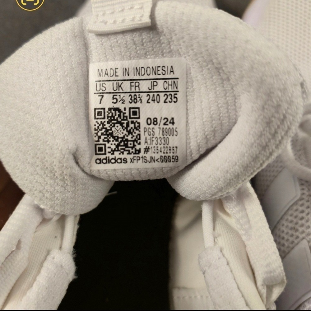 Adidas Racer TR23‎ White Gum Running Shoes Sneakers IF3330 Mens 5.5 Womens 7 NEW - Picture 7 of 8